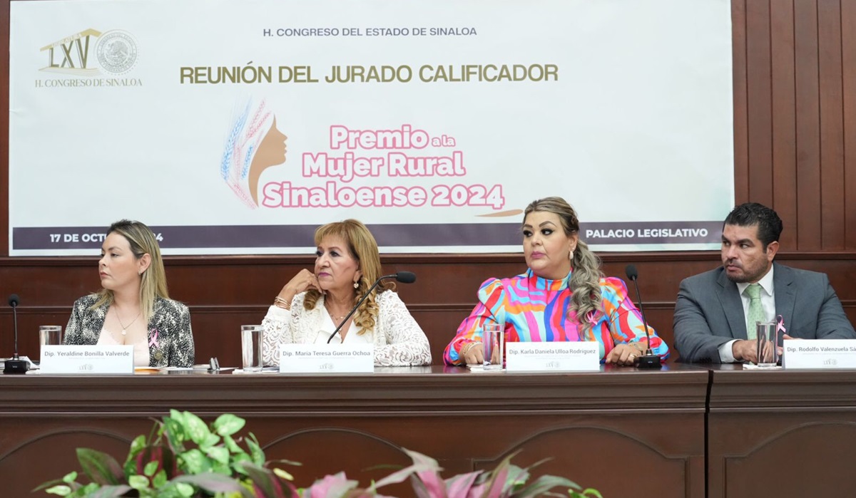 Congreso designa a la guasavense, Gloria Estela Valenzuela como la “Mujer Rural Sinaloense 2024”