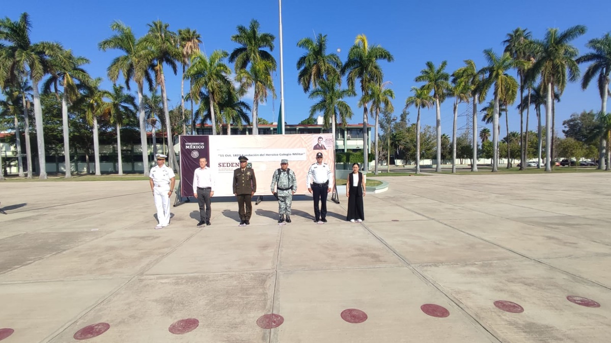 Batallón de Infantería en Ahome conmemora 201 años de historia del Heroico Colegio Militar