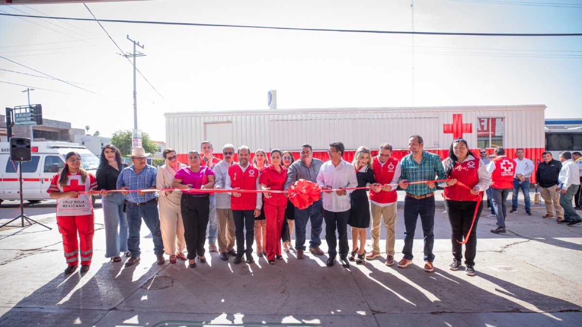 Cruz Roja de Guasave tendrá base móvil en El Amole
