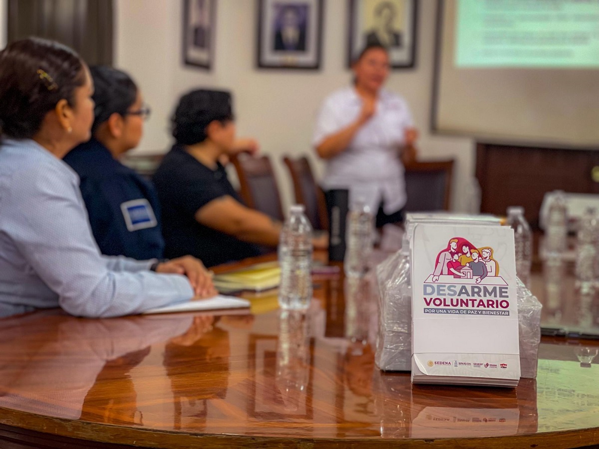 Llega a El Fuerte la campaña de desarme voluntario; el módulo estará ubicado en la entrada del Palacio Municipal