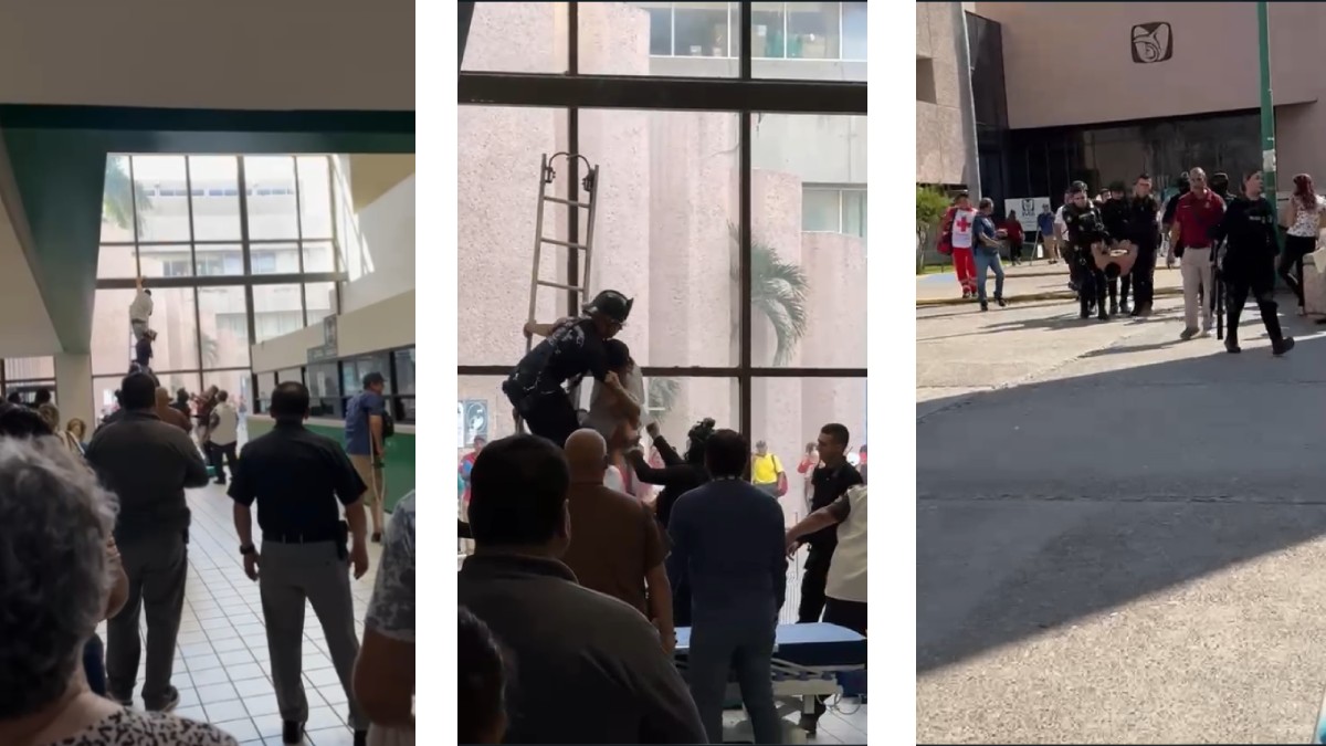 Detienen a sujeto por alterar el orden en las instalaciones de la clínica del IMSS en Los Mochis