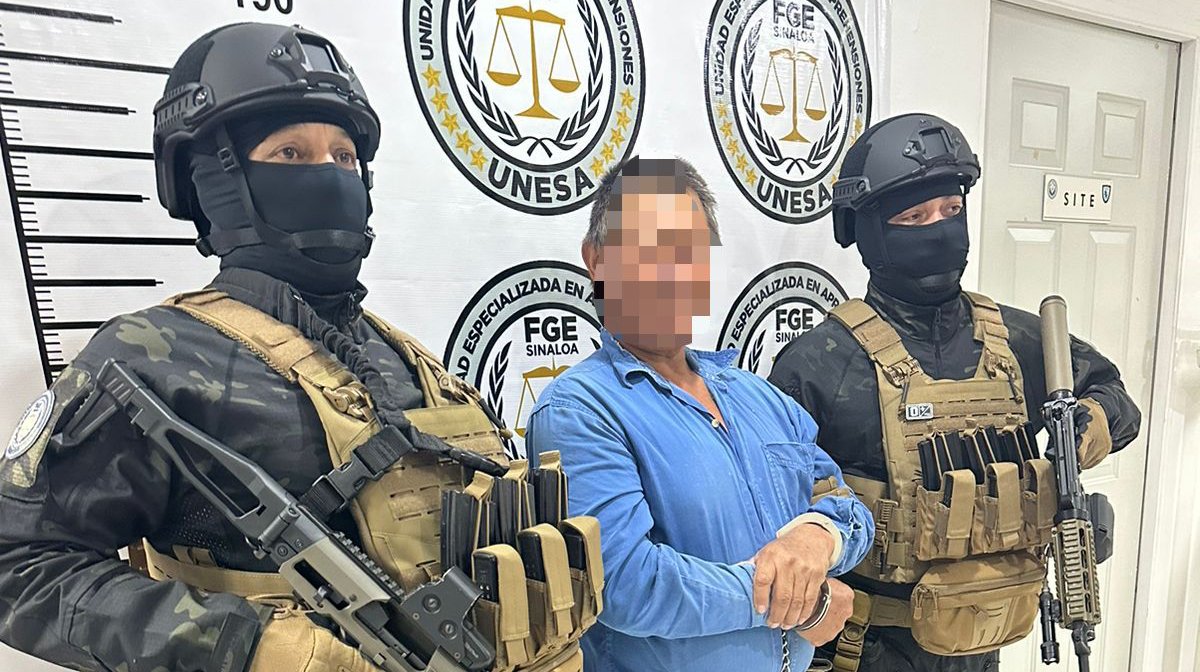 ¡Tenía 26 años prófugo en Hidalgo! Detienen a Arnulfo ‘N’ tras operativo de la FGE en Culiacán