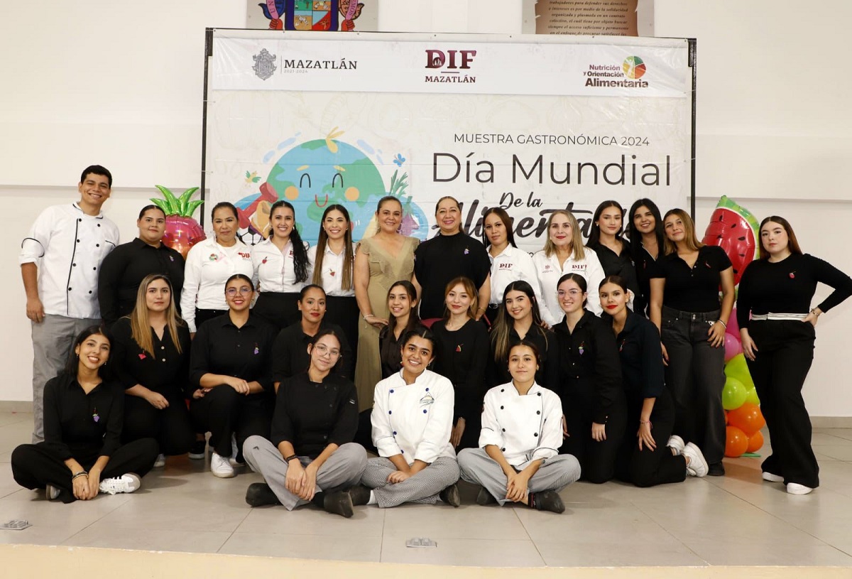Con muestra gastronómica celebran en Mazatlán el Día Mundial de la Alimentación