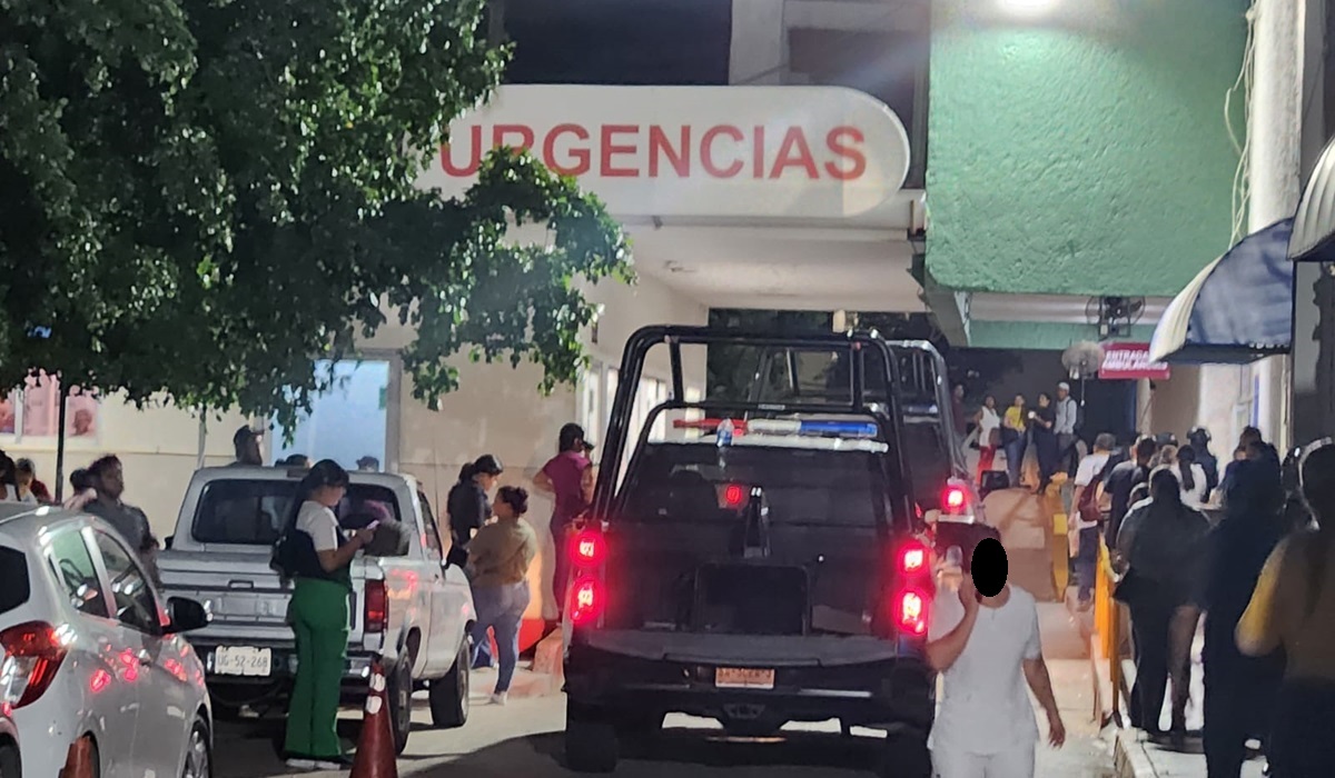 Con un disparo de arma de fuego en la espalda, ingresa a un hospital de Culiacán un hombre de 29 años