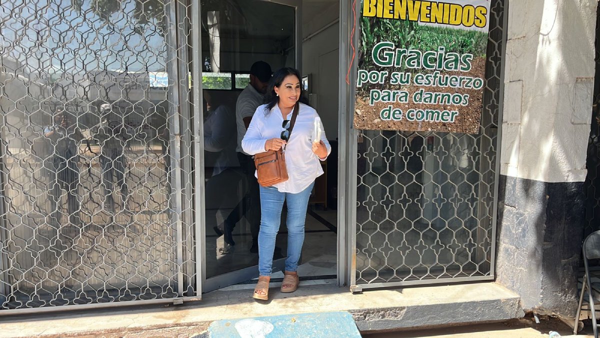 Emma Aída, líder de productores en Guasave, es llamada por la FGR por la toma de casetas