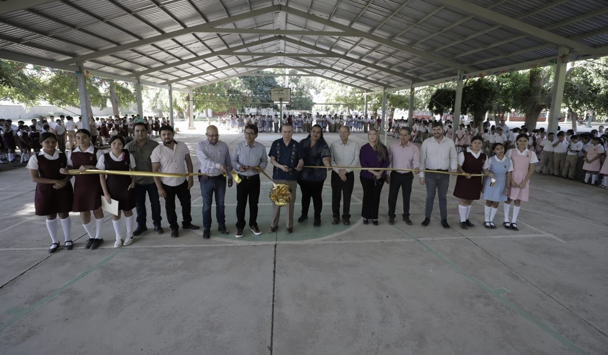 La Federal 2 de Callejones de Guasavito ya tiene techumbre nueva, en Guasave