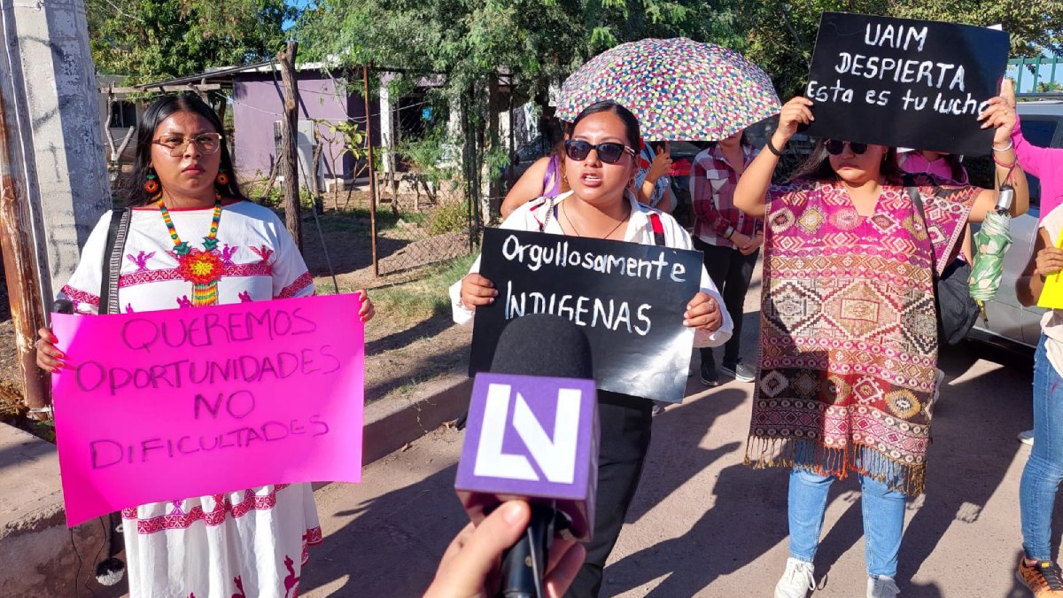 Estudiantes de la UAIM Unidad Mochicahui toman las instalaciones en reclamo por violaciones a sus derechos