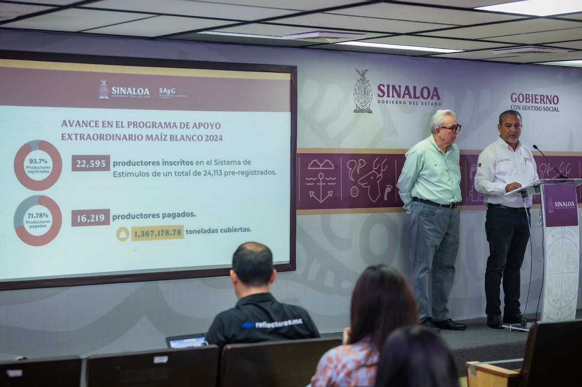 Avanza dispersión de apoyos por comercialización para maiceros y trigueros sinaloenses