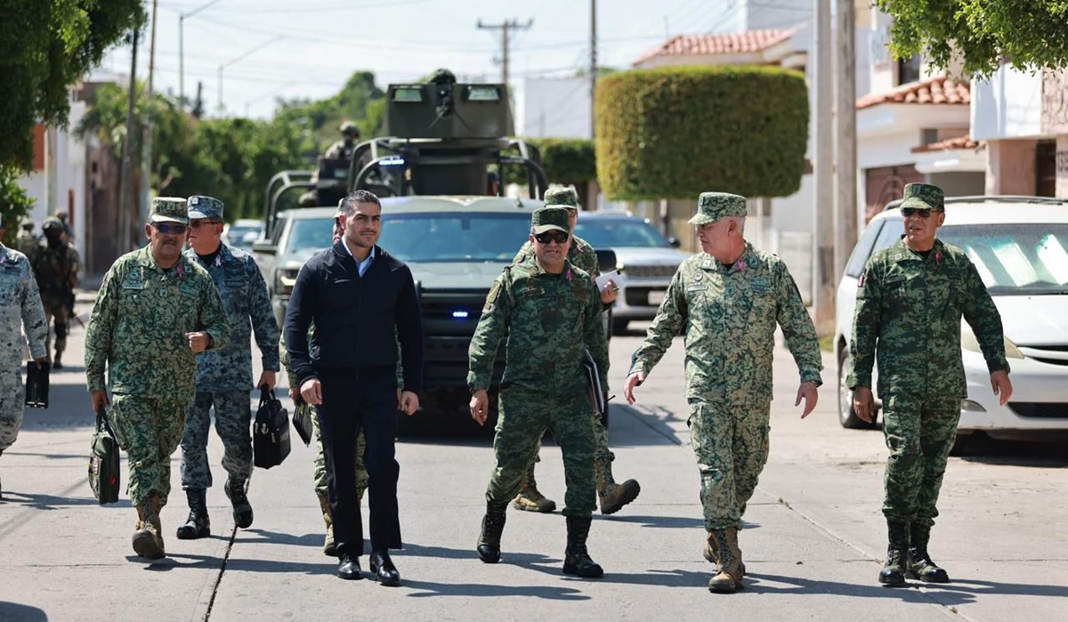 Acciones de inteligencia, investigación y asistencia ciudadana, compromisos de Gabinete de Seguridad Federal en Culiacán