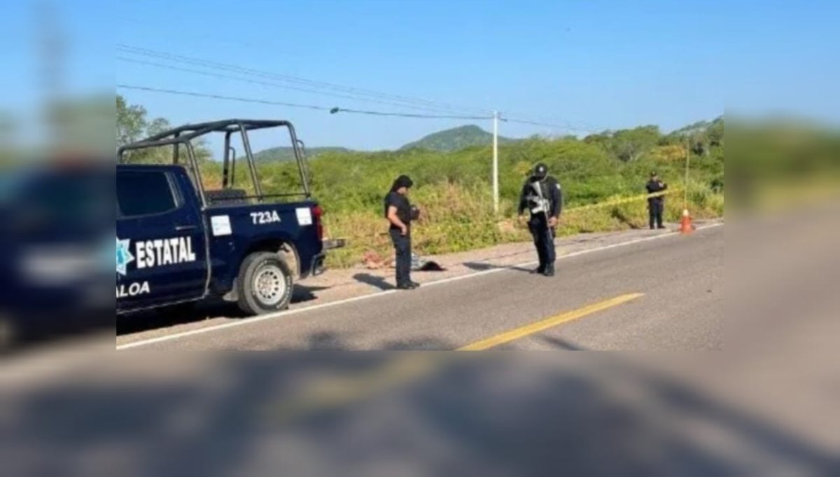 Hallan a una mujer asesinada en la carretera libre Mazatlán-Culiacán, en San Ignacio