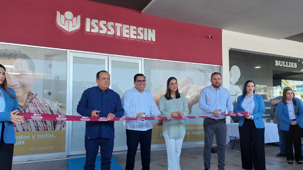Inauguran Oficinas del Isssteesin en Los Mochis