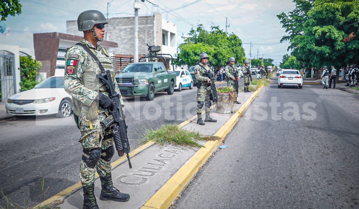 Ejército y Guardia Nacional ponen en marcha operativo de proximidad y salen a patrullar en Culiacán