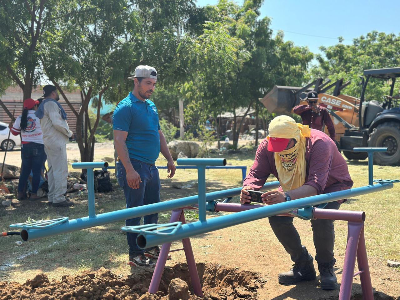 Niños y niñas de cuatro colonias de la periferia ya tienen dónde jugar en Mazatlán