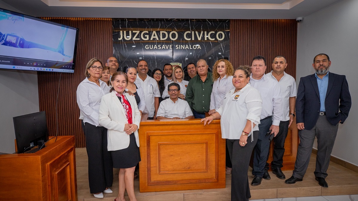 Inauguran en Guasave Juzgado Cívico; conlleva inversión de 1.8 mdp