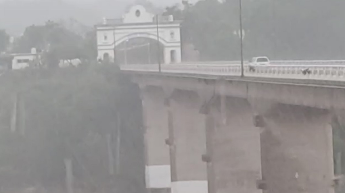 San Ignacio recibe intensa lluvia, productores revisan el ajonjolí