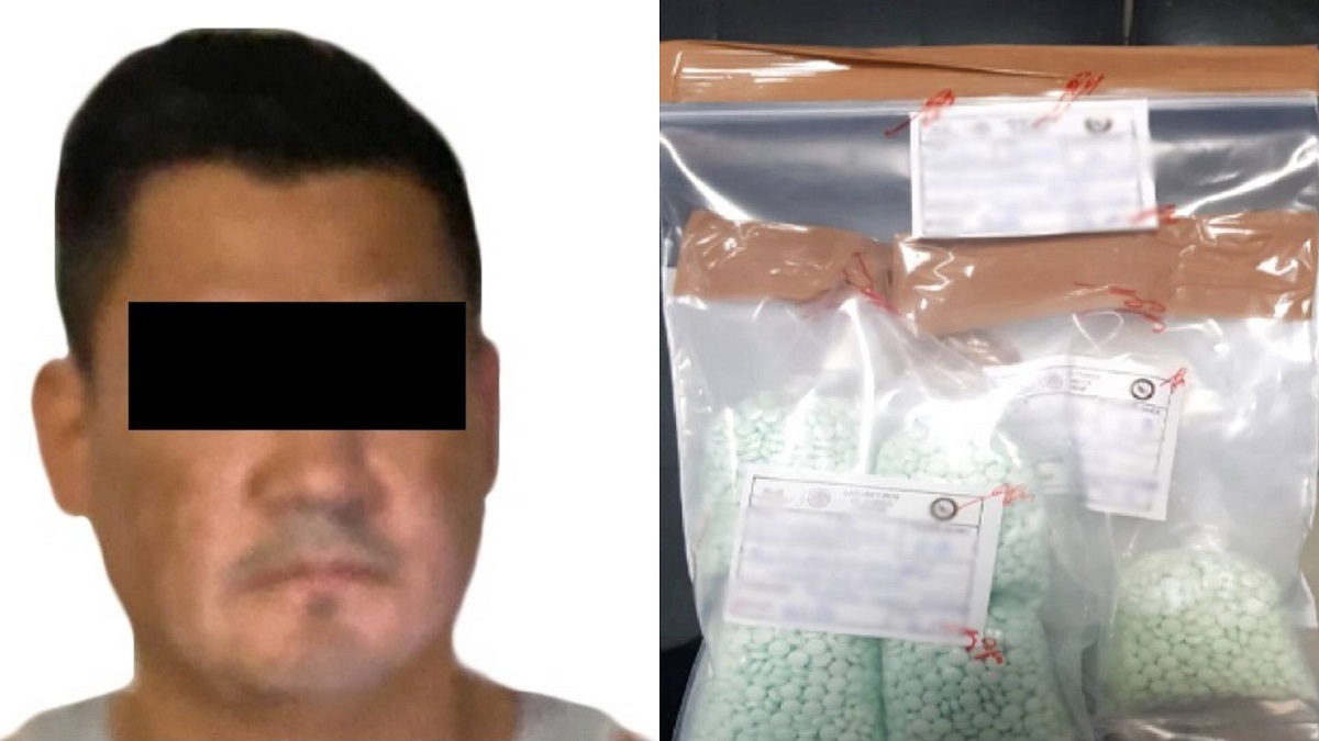 Le aseguraron casi 5 mil pastillas de fentanilo en Culiacán y pasará cuatro años en el penal de Altiplano