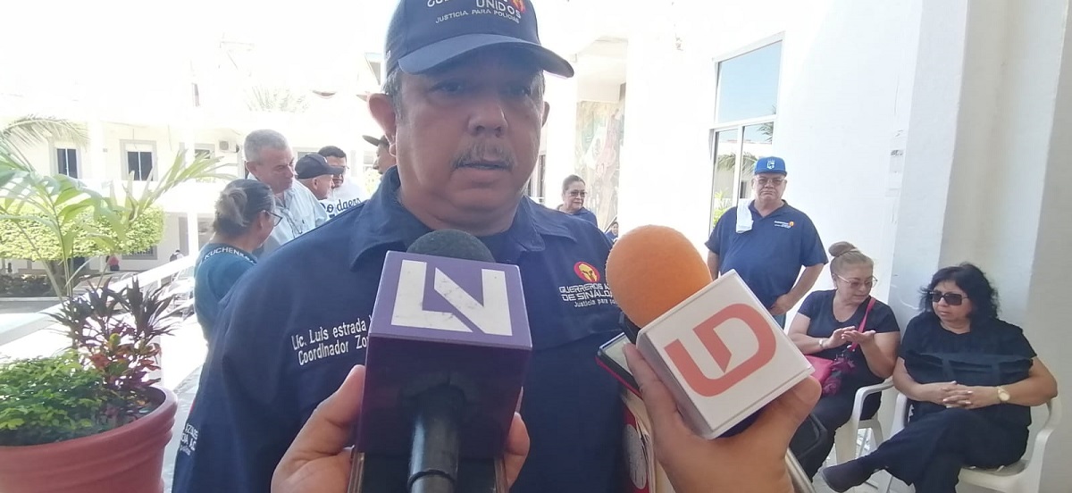 Tránsitos jubilados piden al alcalde de Mazatlán que se les pague el quinquenio que se les debe