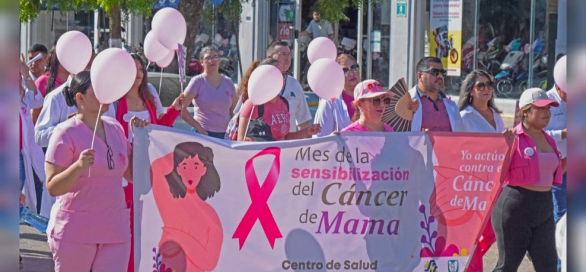 Convocan en Ahome y a la sociedad a participar a la marcha contra el cáncer de mama el 22 de octubre