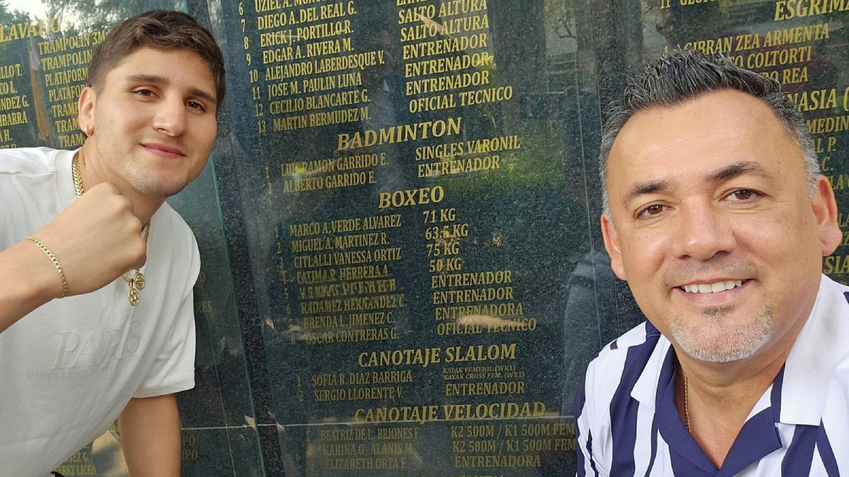 ¡Inmortales! Marco Verde y Redames Hernández ya aparecen en el Muro Olímpico