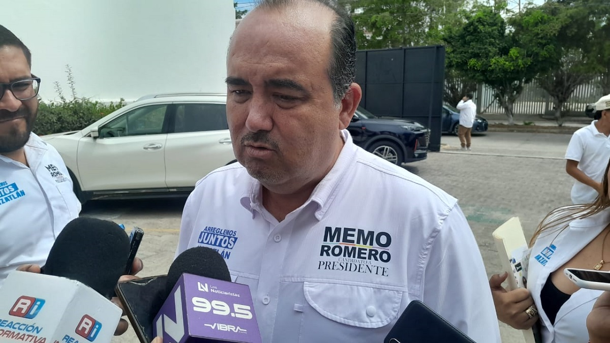 Memo Romero cierra capítulo electoral y acepta el triunfo de Estrella Palacios en Mazatlán