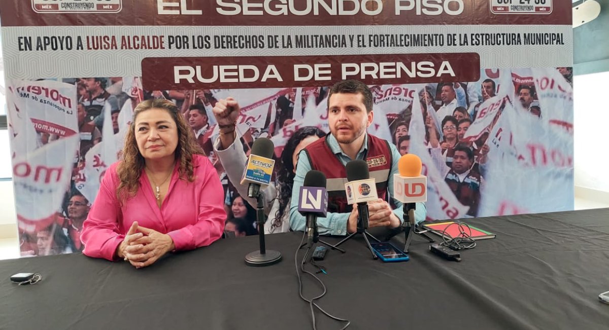 Militantes de Morena -CSP-2430 ‘Construyendo el Segundo Piso’ dan respaldo firme a Luisa María Alcalde