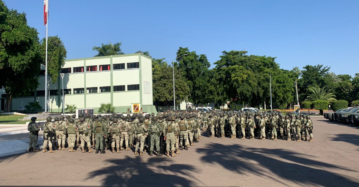 Arribaron este martes a Culiacán 300 nuevos elementos del Ejército Mexicano; hoy llegan más