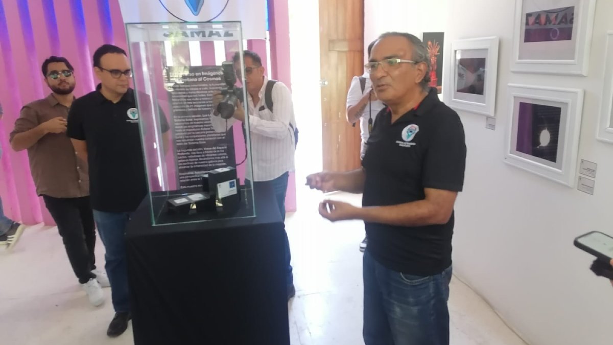 Mazatlán ya tiene su pedazo de luna y la puede ir a observar al Parque Central