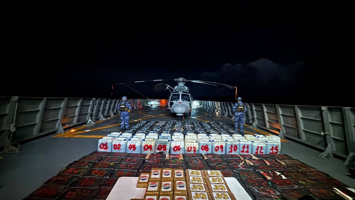 Aseguran histórico cargamento de 8.3 toneladas de droga en Michoacán; hay 23 detenidos