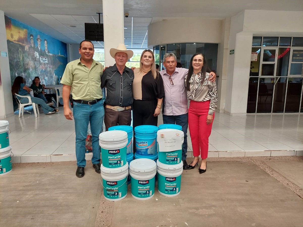 Dotan de pintura e impermeabilizante a 18 instituciones de Angostura