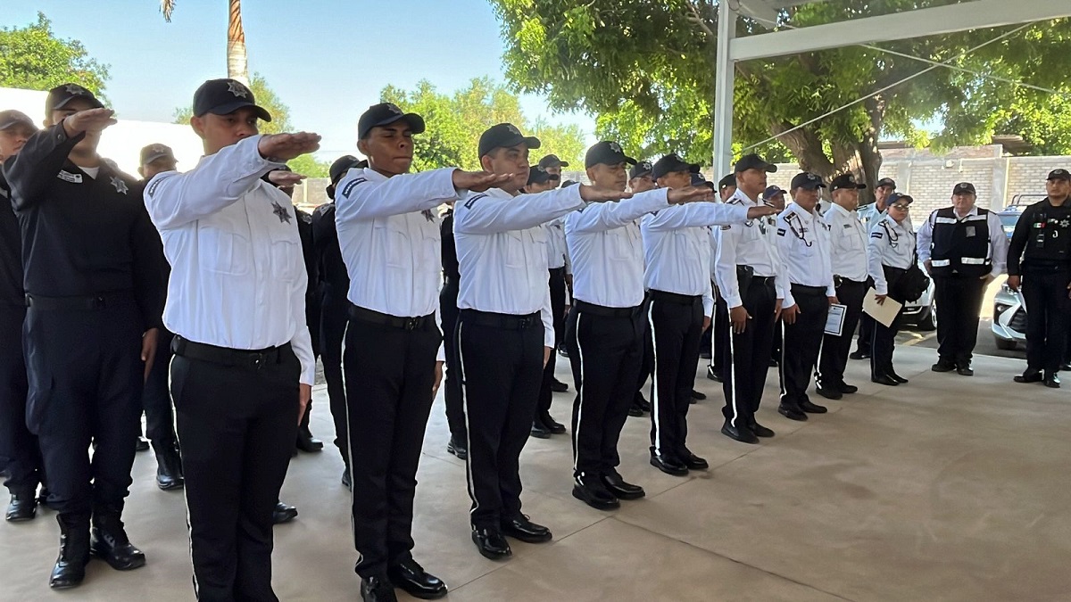 Policia Municipal de Guasave recibe 40 cámaras corporales