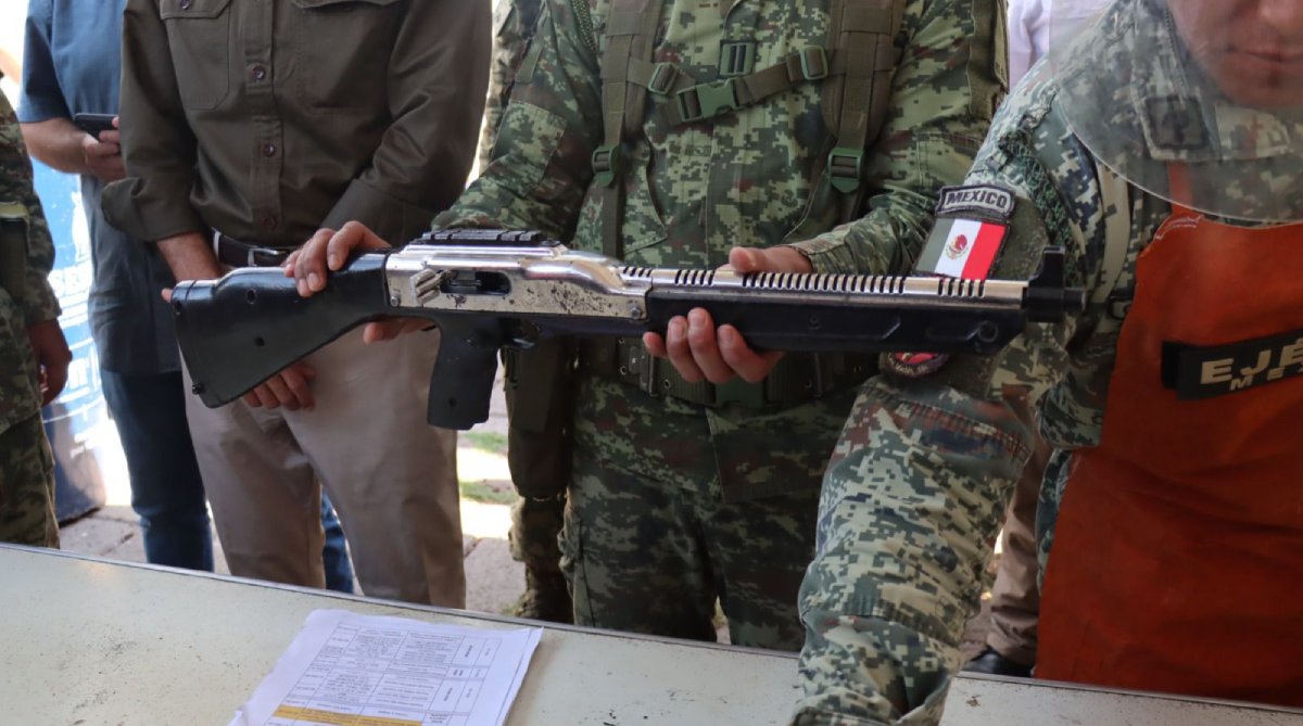 “La gente ya entrega armas de mayor impacto”: Sesesp tras concluido programa de desarme