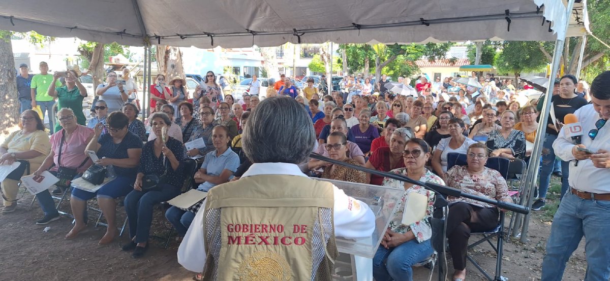 Suman más de 15 mil mujeres de 63 y 64 años registradas para recibir Pensión de Bienestar en Sinaloa