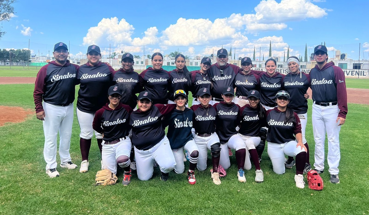 Sinaloa lanza sin hit ni carrera en Nacional de Beisbol Femenil U15, en Jalisco