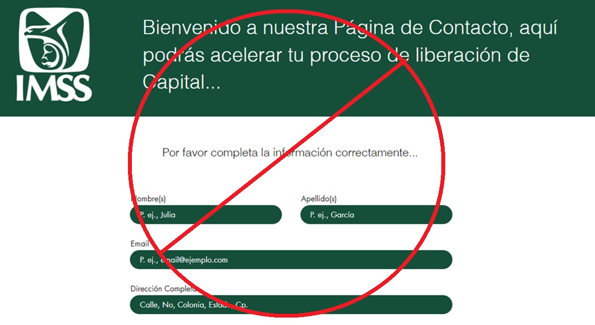 ¡Cuidado con el sitio apócrifo del IMSS! Alertan posible riesgo de fraude