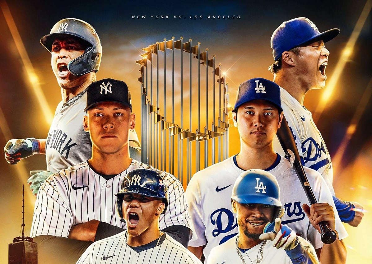 Definen calendario para Serie Mundial 2024 entre Yankees y Dodgers