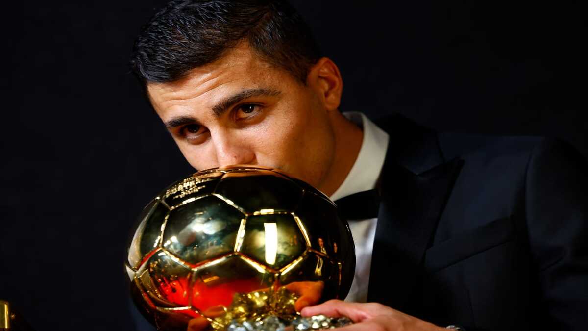 ¡Sorpresa! Rodri se queda con el Balón de Oro 2024