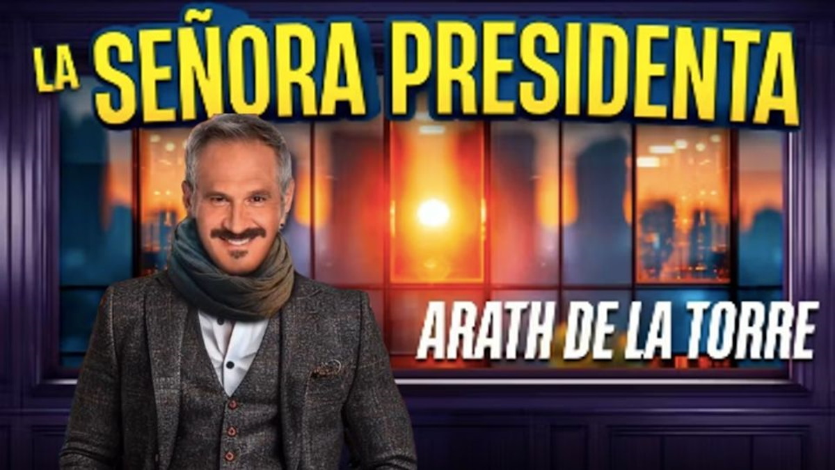 Arath de la Torre regresa a los escenarios con ‘La Señora Presidenta, checa como luce