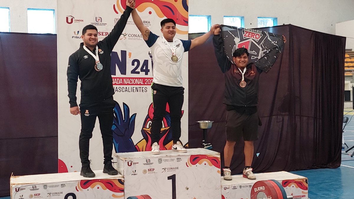 Cinco Águilas UAS son convocados a preselección mexicana rumbo al mundial de halterofilia en Bahrein