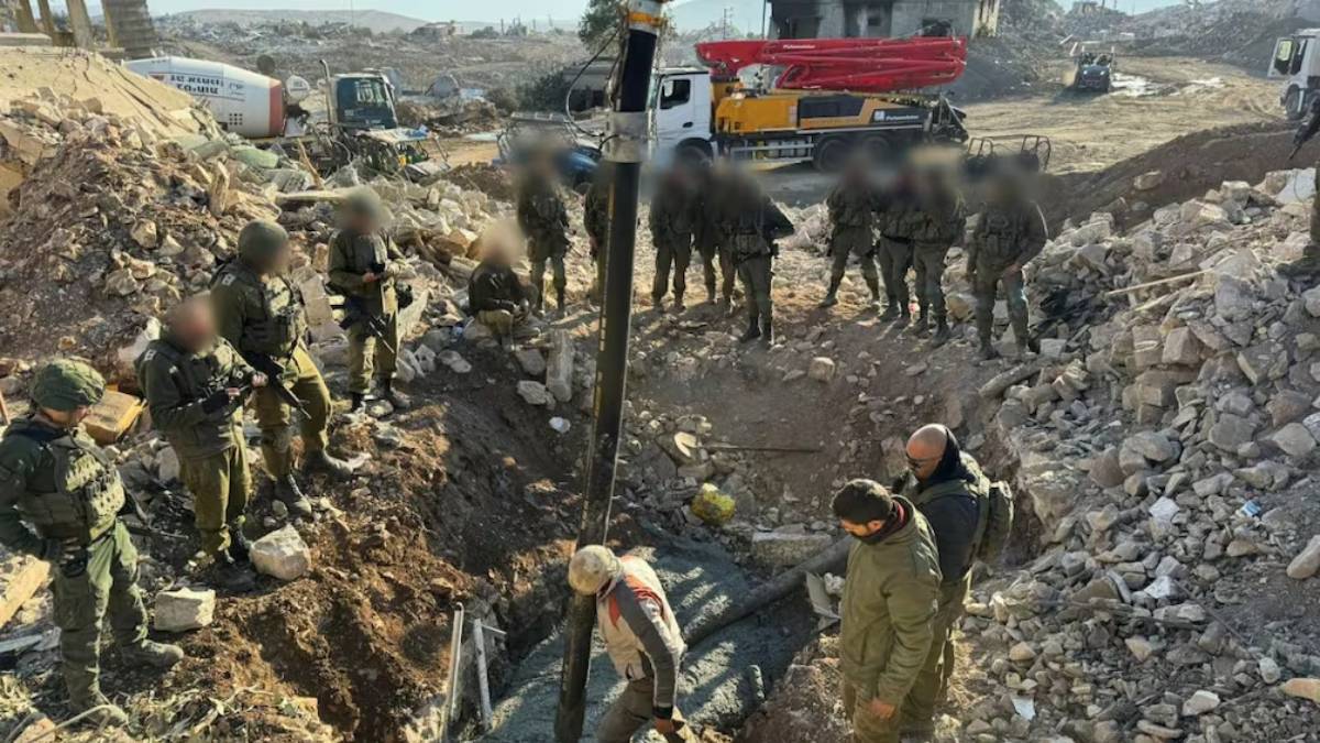 Hallan túnel de Hezbolá con salida a cementerio en el sur de Líbano