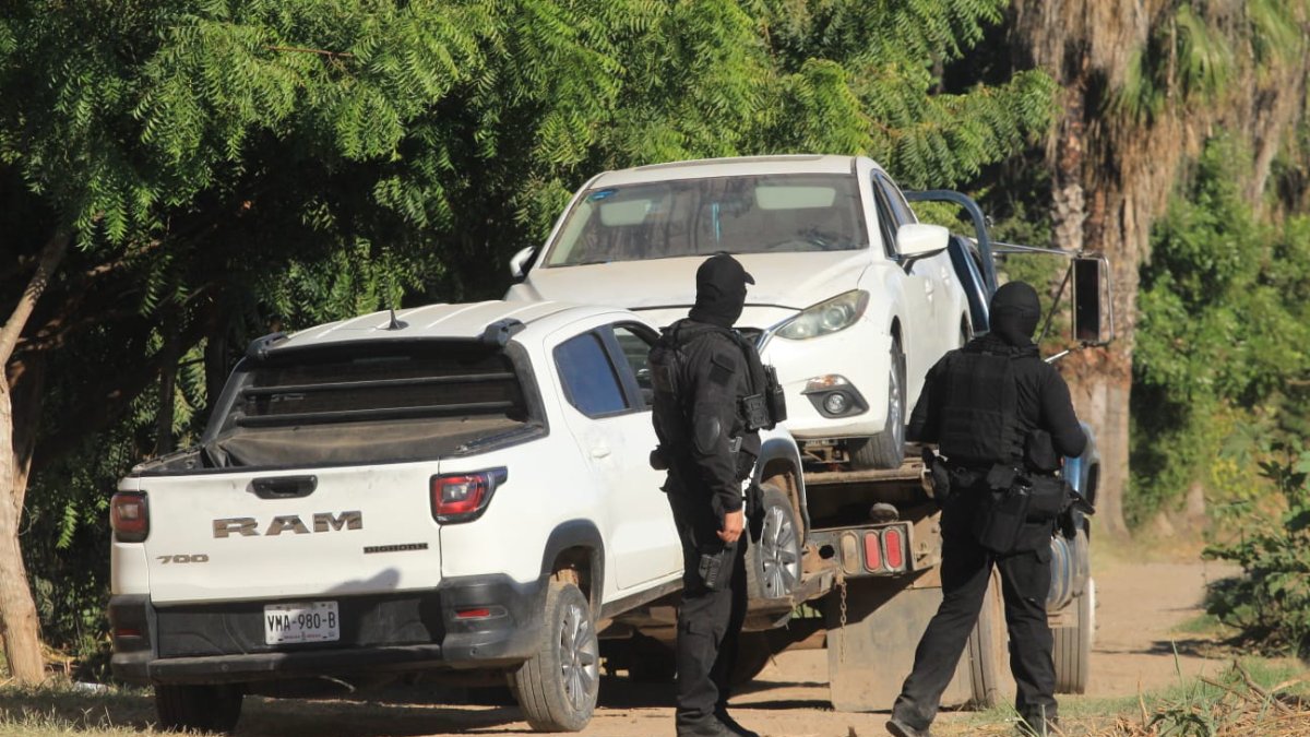 Fueron dos las camionetas aseguradas tras operativo en Bellavista