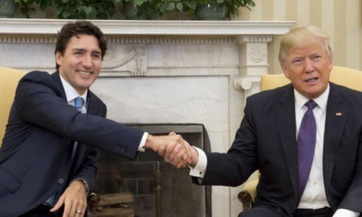 Justin Trudeau felicita a Donald Trump y promete trabajar juntos