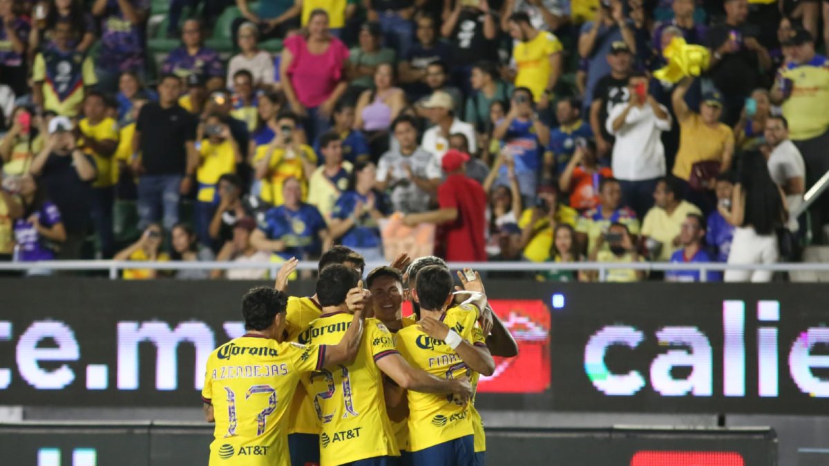 Las Águilas del América golean al Mazatlán FC en El Encanto