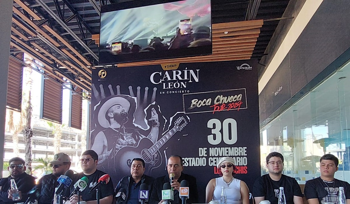 Llegará Carín León a Los Mochis con su “Boca Chueca Tour 2024”