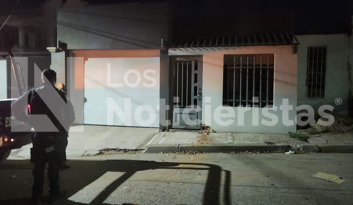 Arrojan explosivos a una vivienda de la colonia Lázaro Cárdenas, en Culiacán