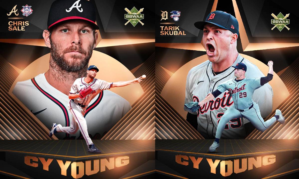 Tarik Skubal y Chris Sale los Cy Young de las Mayores 2024