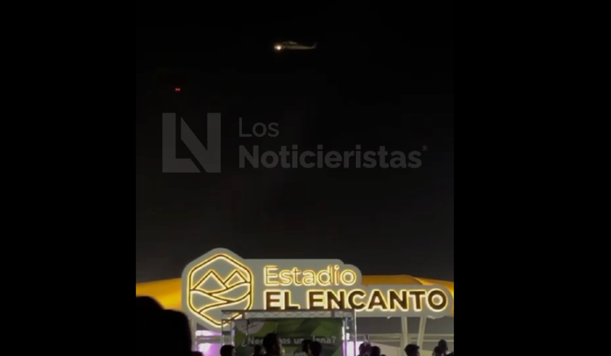 Por tierra y aire ‘blindan’ el estadio El Encanto de Mazatlán para el juego contra el América
