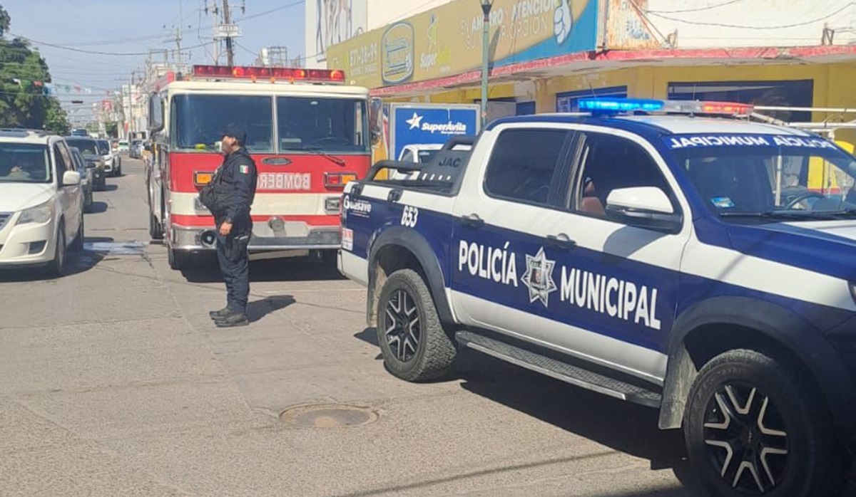 Se registra fuga de gas en una panadería del Mercado Municipal de Guasave