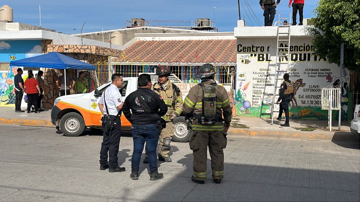 ¡Falsa alarma! Descartan fuga de gas cerca de guardería en Guasave