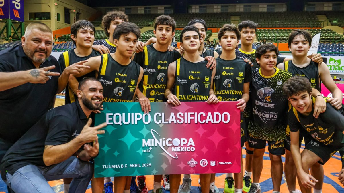 Los Caballeritos de Culiacán clasifican a la Minicopa México 2025