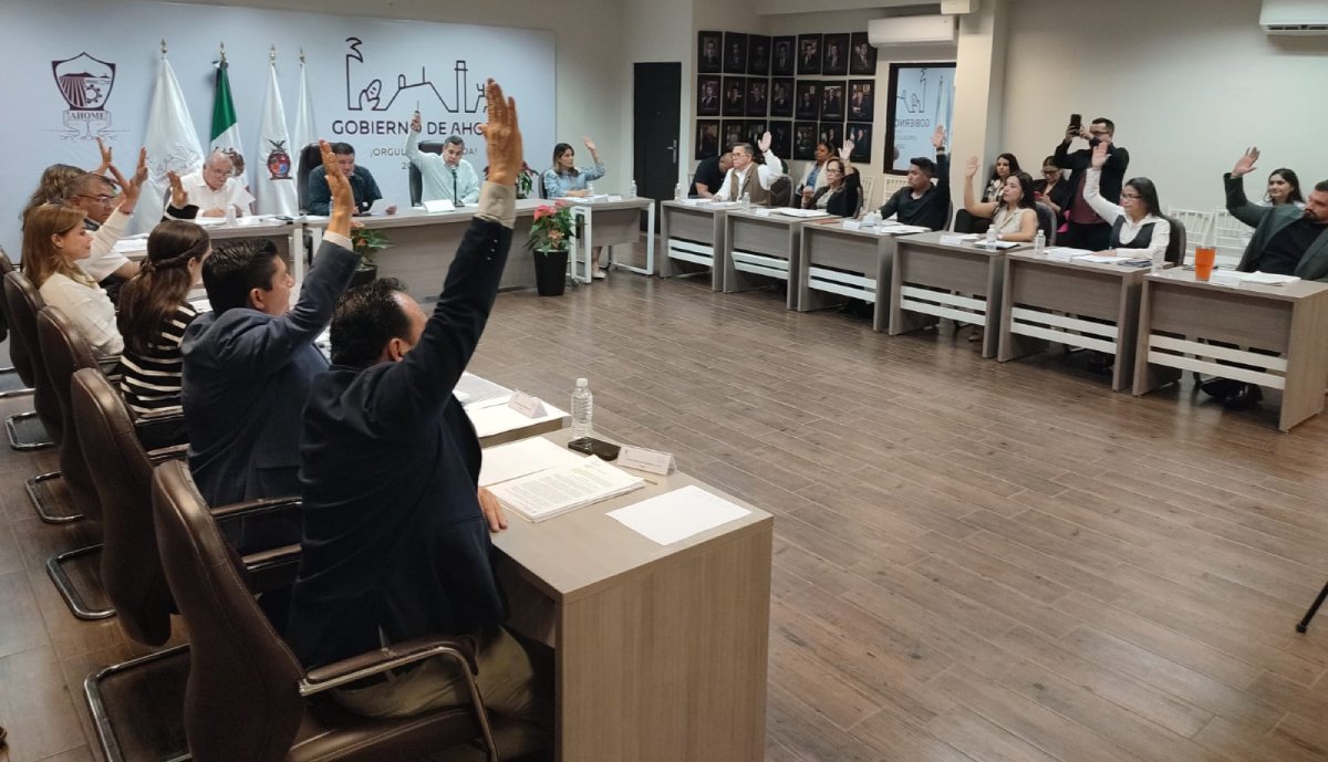 Cabildo de Ahome aprobó por unanimidad la ley de Ingresos, para enviar a su revisión al Congreso local